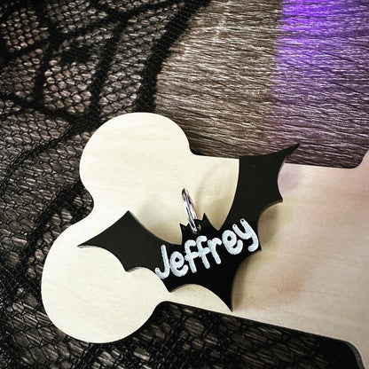 Bat Shaped Pet Tag