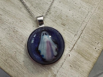 Ghost Necklace | Haunted Jewelry | Pet Spirit