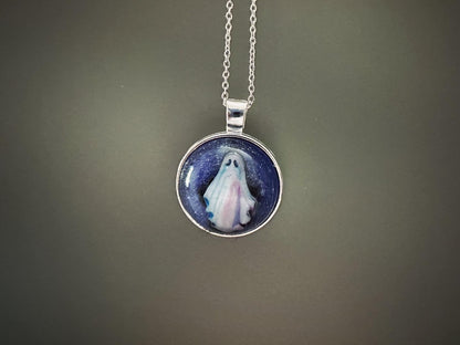 Ghost Necklace | Haunted Jewelry | Pet Spirit