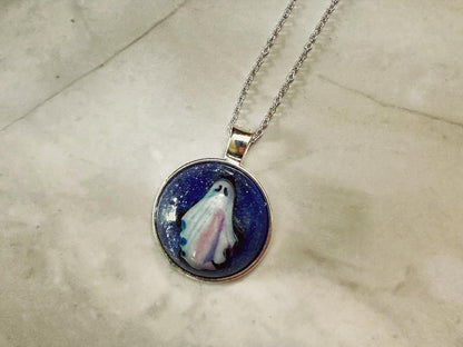 Ghost Necklace | Haunted Jewelry | Pet Spirit