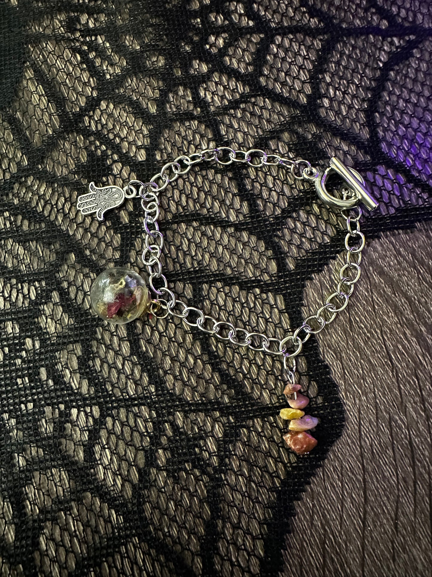 Health Intention Charm Bracelet